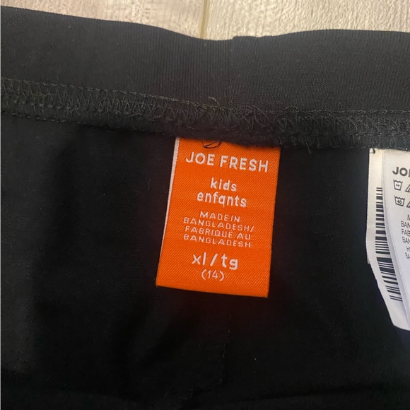 NWOT Girls Basic Cropped Leggings - Joe Fresh - Picture 2 of 3